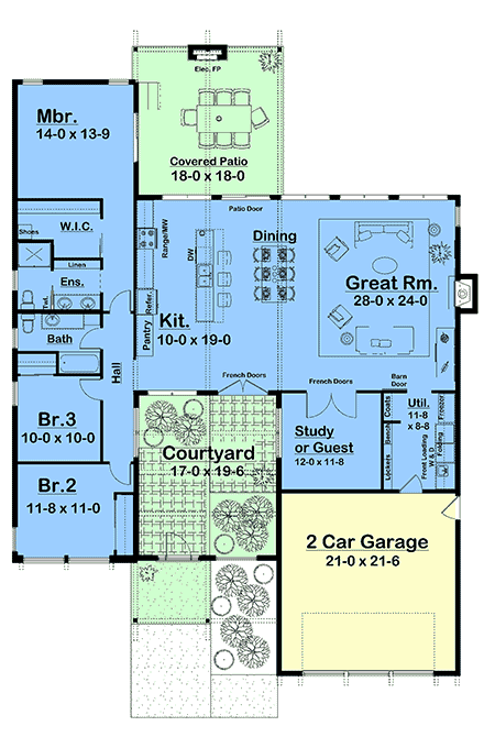 First Level Plan