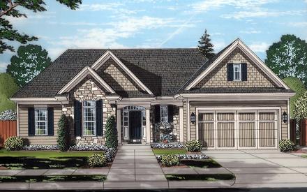 House Plan 80600 Elevation