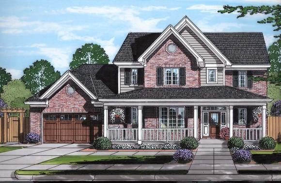 House Plan 80603 Elevation