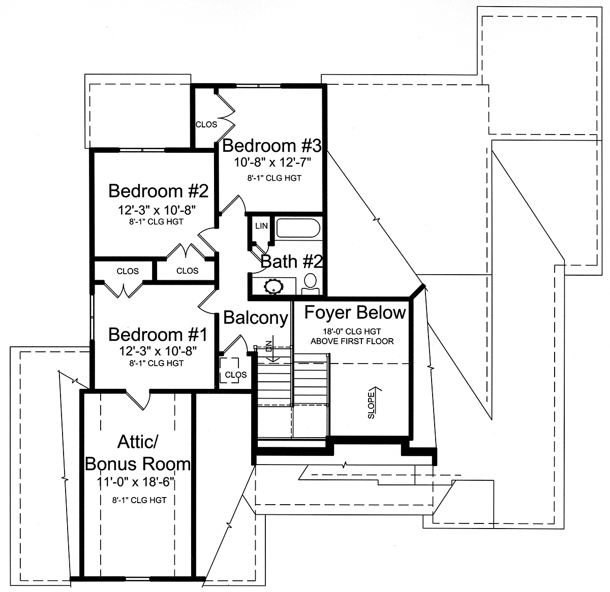 Cottage Country Level Two of Plan 80609