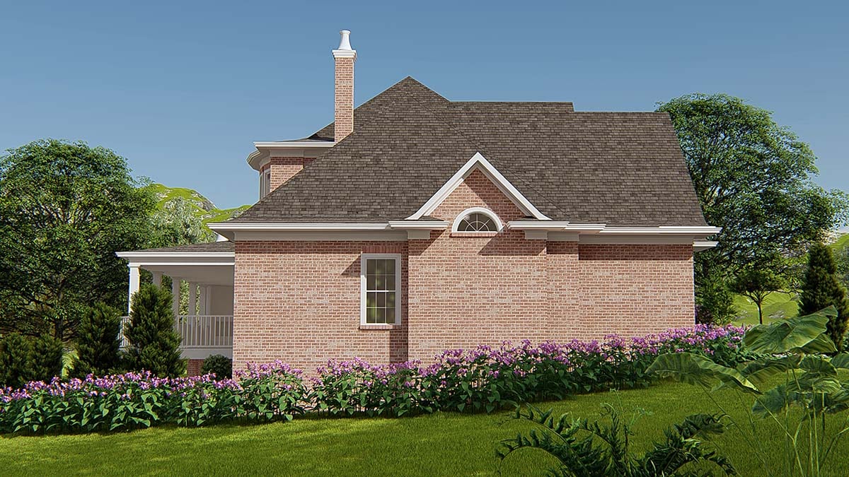 French Country, New American Style, Traditional Plan with 4127 Sq. Ft., 3 Car Garage Picture 3