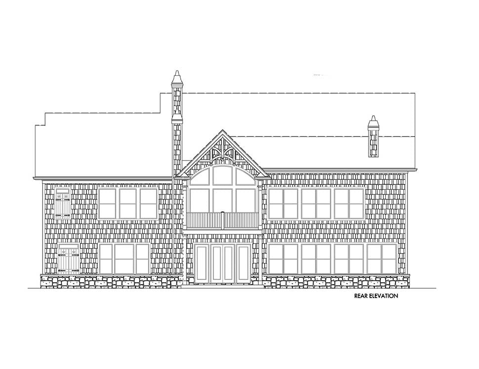 Country, Farmhouse, New American Style, Southern Plan with 3297 Sq. Ft., 3 Bedrooms, 4 Bathrooms, 2 Car Garage Picture 16