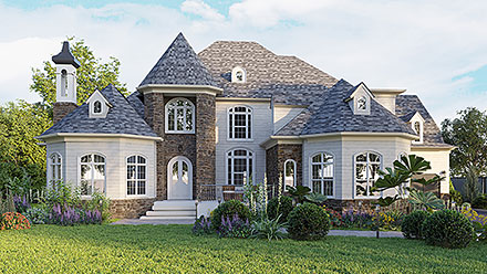 Country Victorian Elevation of Plan 80767