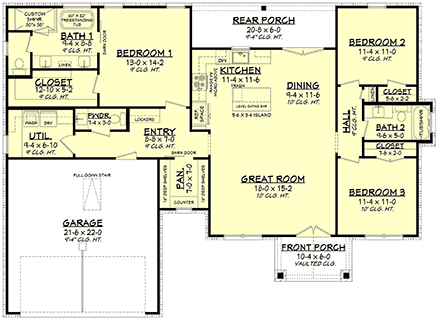 First Level Plan