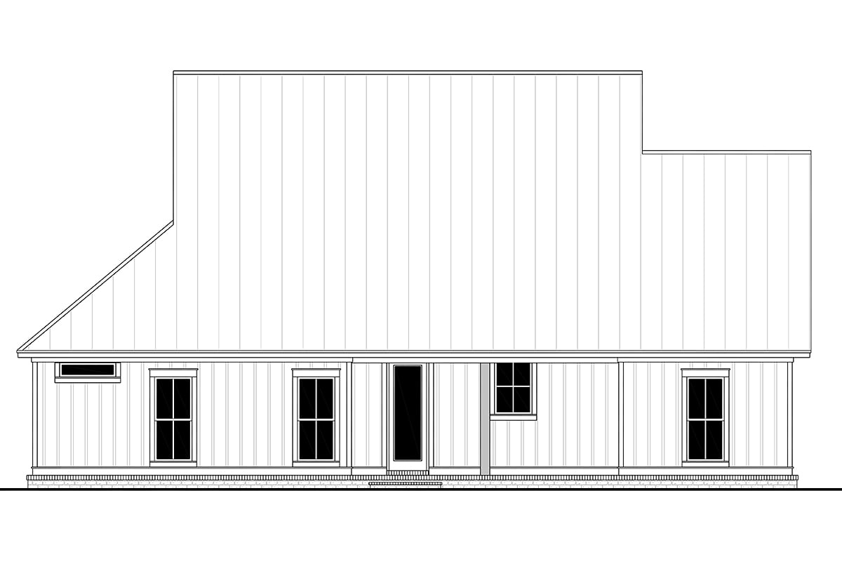 Country, Craftsman, Farmhouse, Traditional Plan with 1956 Sq. Ft., 3 Bedrooms, 3 Bathrooms, 2 Car Garage Picture 5