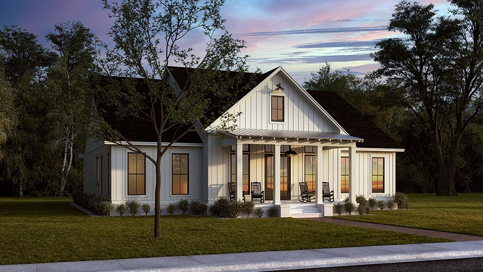Country, Craftsman, Farmhouse, Southern Plan with 2455 Sq. Ft., 3 Bedrooms, 3 Bathrooms Picture 9