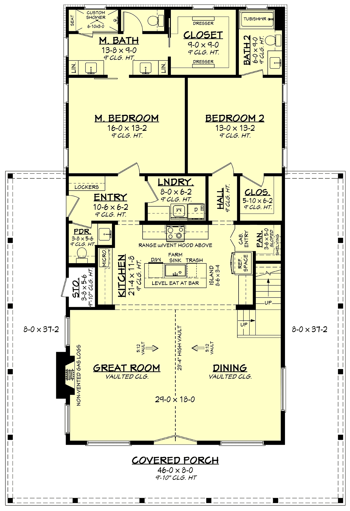 Simple 4 Bedroom Barndominium Floor Plans 6766