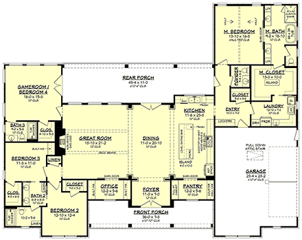 First Level Plan