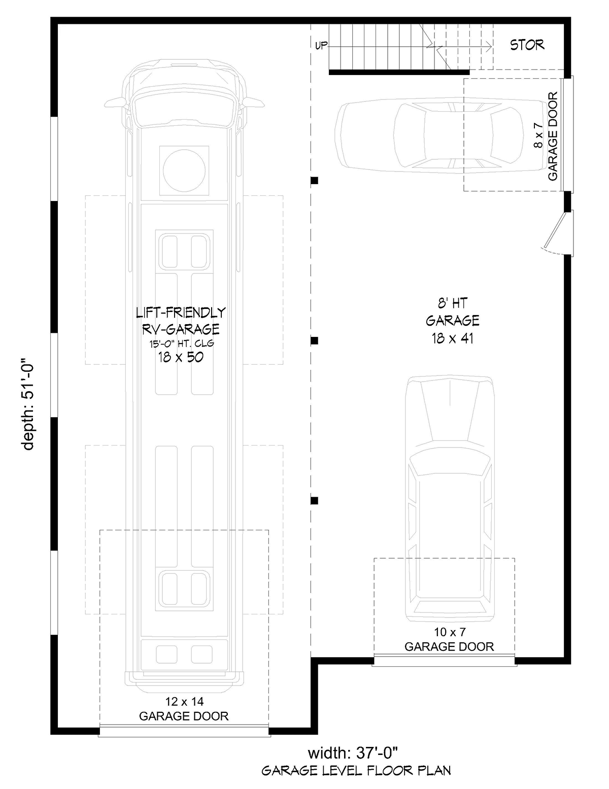 Cottage Farmhouse Traditional Level One of Plan 80900