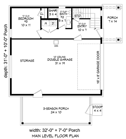 First Level Plan