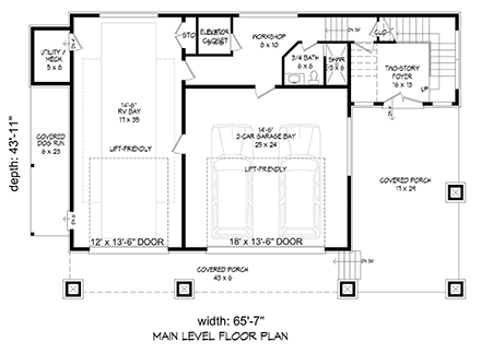 First Level Plan