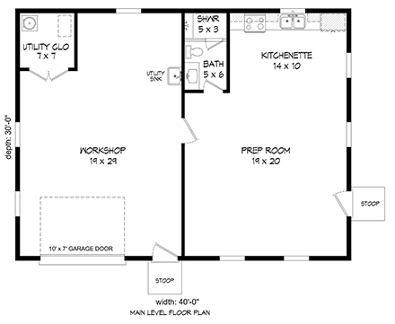 First Level Plan