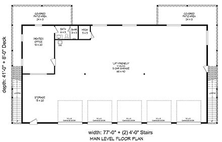 First Level Plan