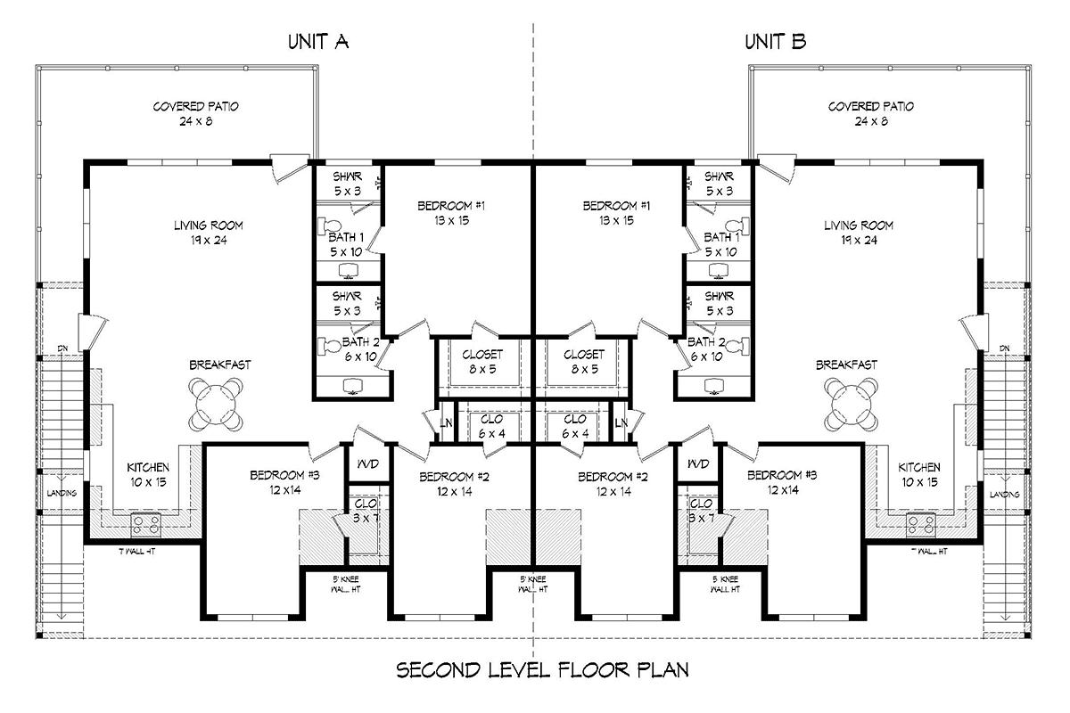 Country Traditional Level Two of Plan 80969