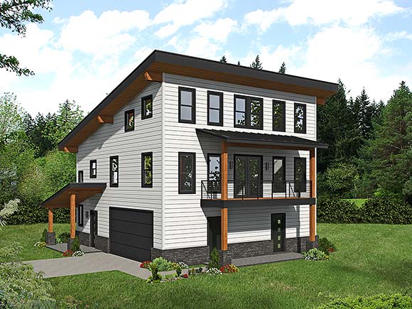 House Plan 80980 Elevation