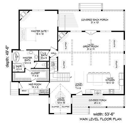 First Level Plan