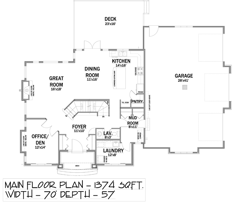  Level One of Plan 81125