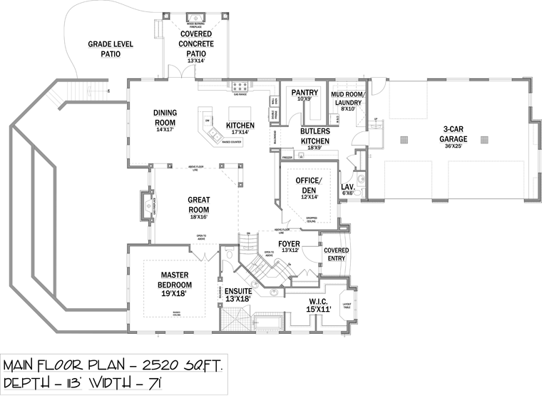 Traditional Level One of Plan 81150