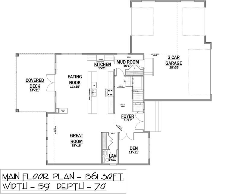 Traditional Level One of Plan 81159