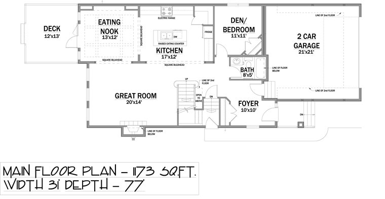 Traditional Level One of Plan 81164