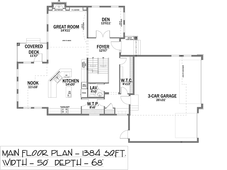 Traditional Level One of Plan 81166