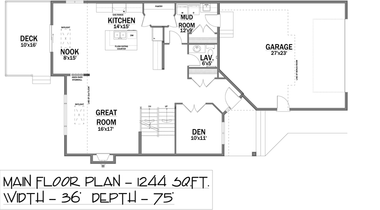 Traditional Level One of Plan 81171