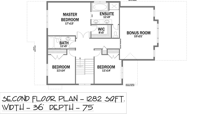 Traditional Level Two of Plan 81171