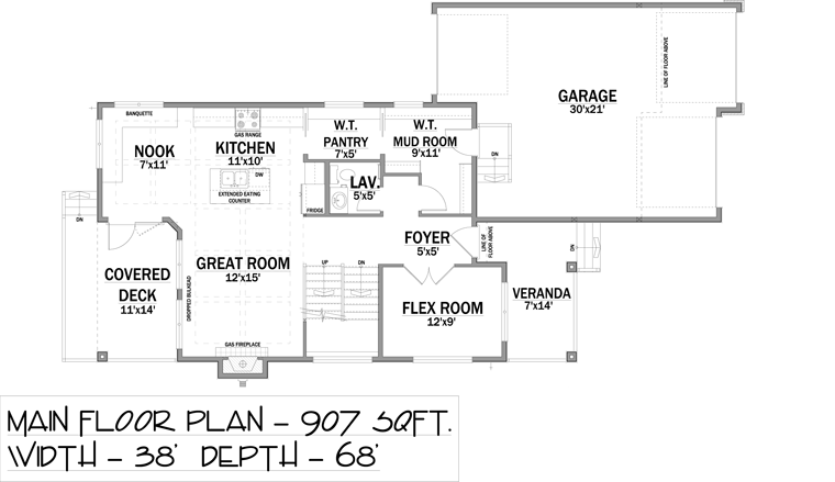 Traditional Level One of Plan 81174
