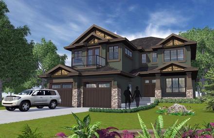 Traditional Elevation of Plan 81176