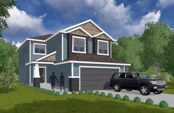 House Plan 81177 Elevation