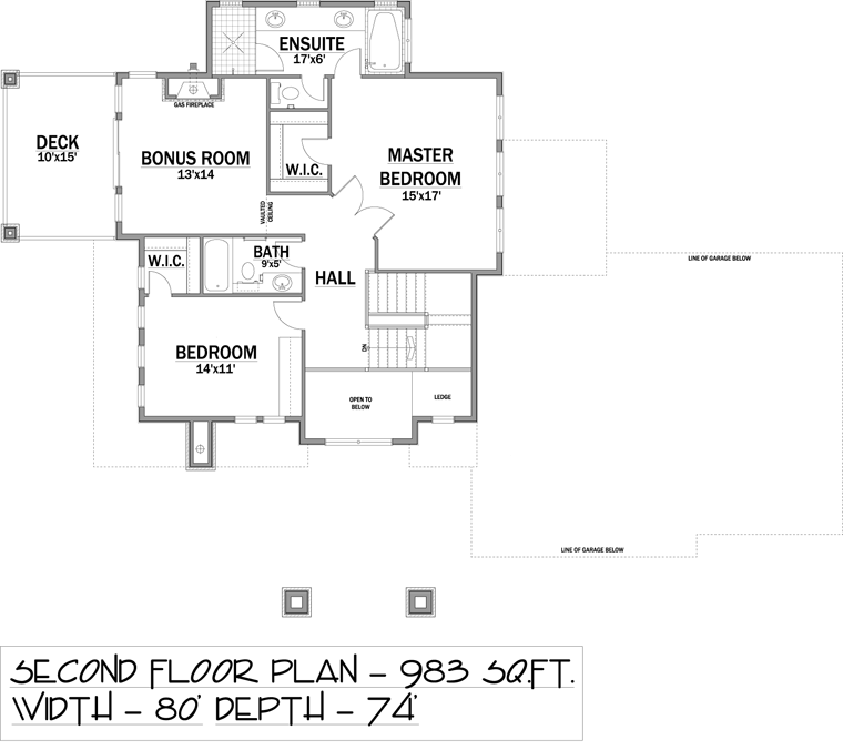 Traditional Level Two of Plan 81178