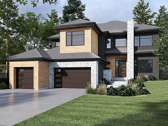 House Plan 81181 Elevation