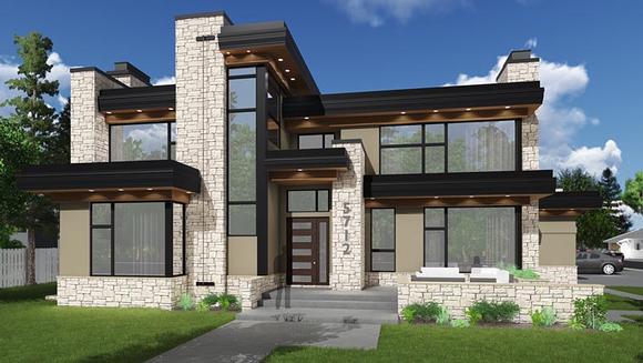 House Plan 81189 Elevation