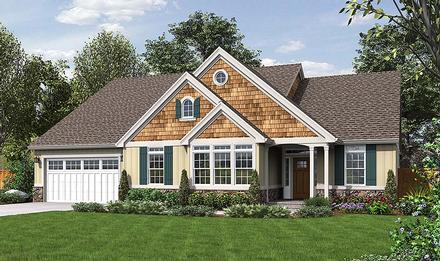 Cottage Country Elevation of Plan 81207