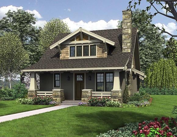 House Plan 81214 Elevation