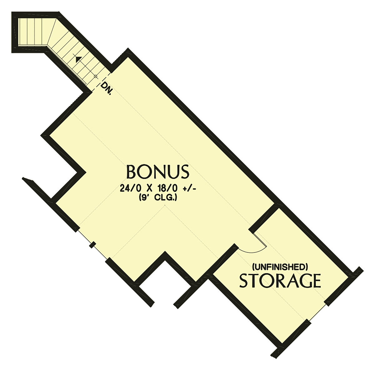 Craftsman Level Two of Plan 81218