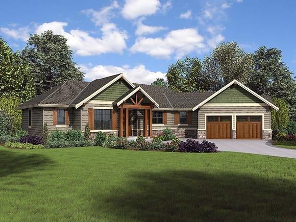 House Plan 81223 Elevation