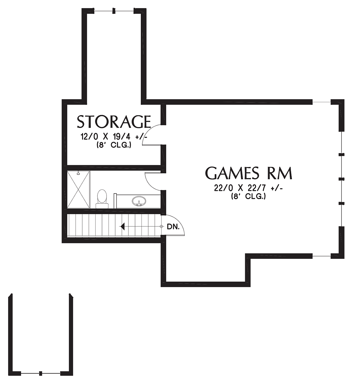 Craftsman Level Two of Plan 81231