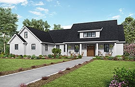 Contemporary , Country , Farmhouse , Southern House Plan 81240 with 3 Beds, 3 Baths, 2 Car Garage Elevation Contemporary , Country , Farmhouse , Southern House Plan 81240 with 3 Beds, 3 Baths, 2 Car Garage Elevation