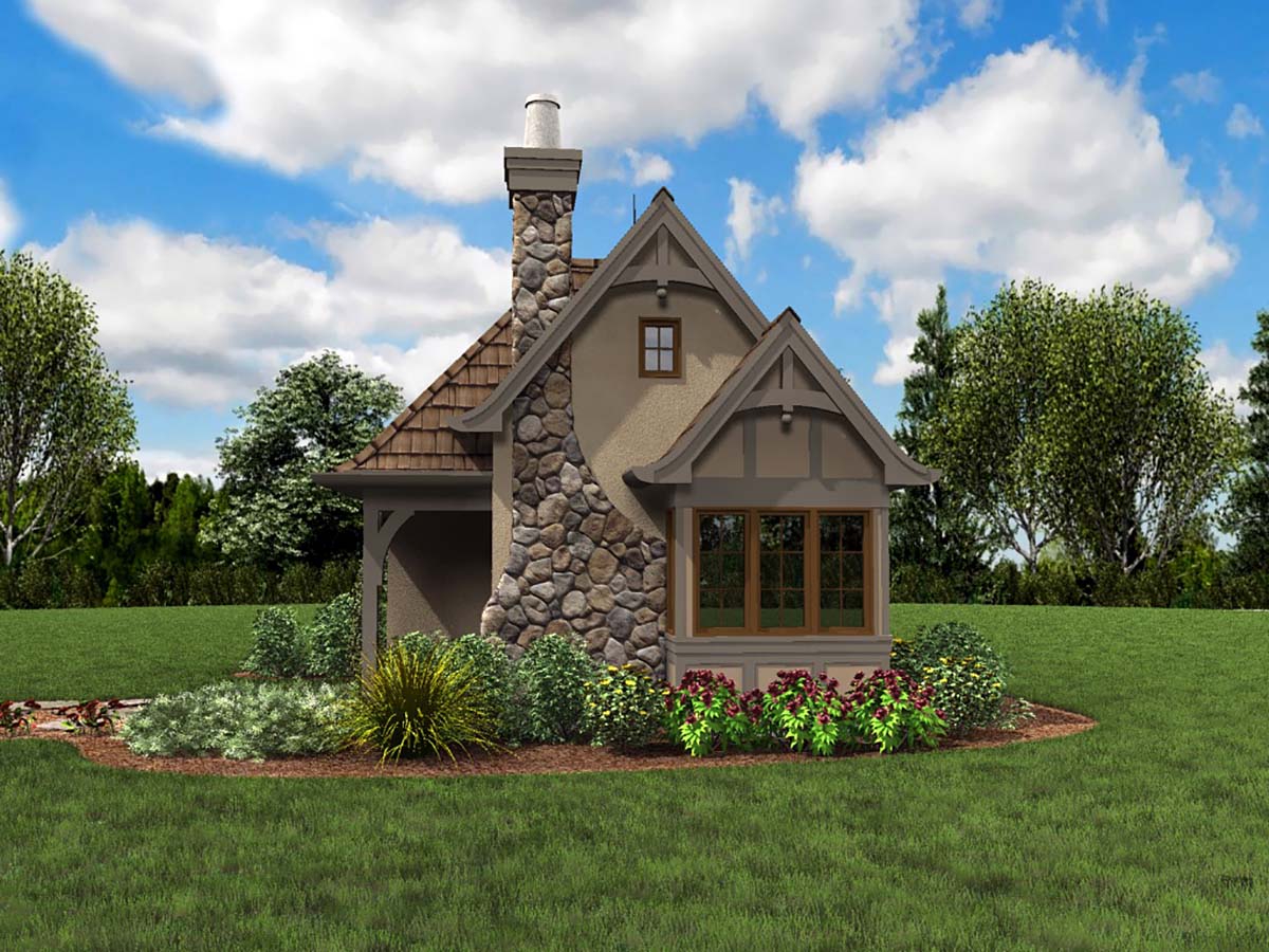 Cabin, Cottage, Narrow Lot, One-Story Plan with 300 Sq. Ft., 1 Bedrooms, 1 Bathrooms Picture 6