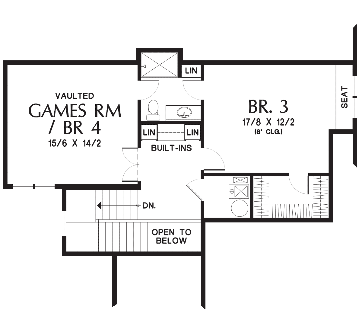 Craftsman Traditional Level Two of Plan 81267