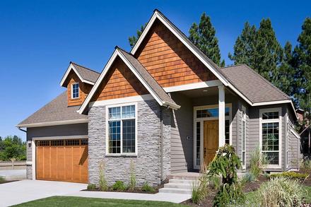 Craftsman Traditional Elevation of Plan 81269