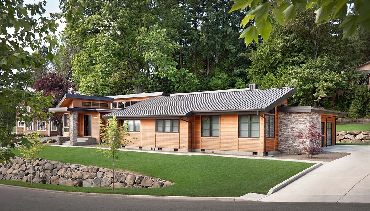 Contemporary, Modern Plan with 3296 Sq. Ft., 3 Bedrooms, 4 Bathrooms, 3 Car Garage Picture 2