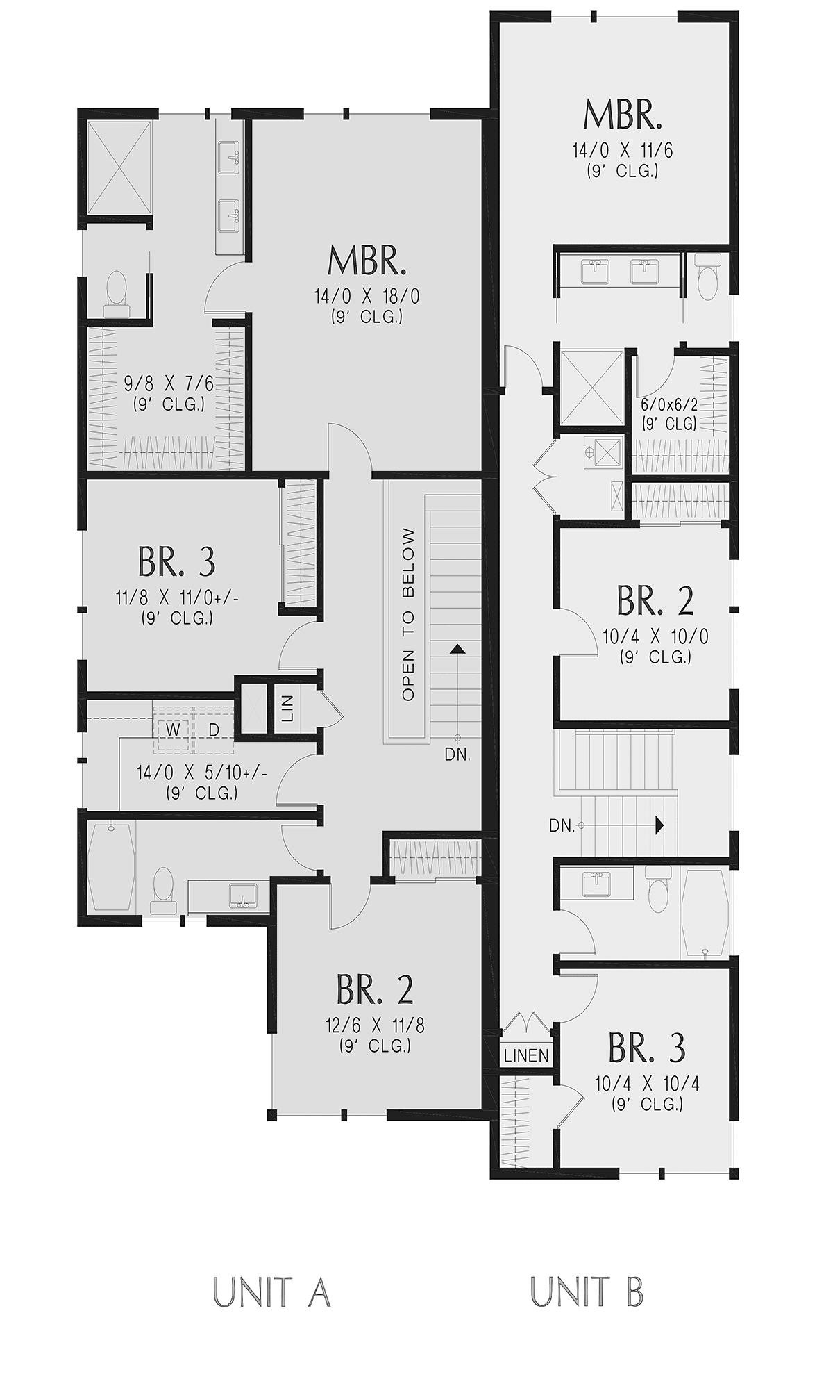 Contemporary Level Two of Plan 81345