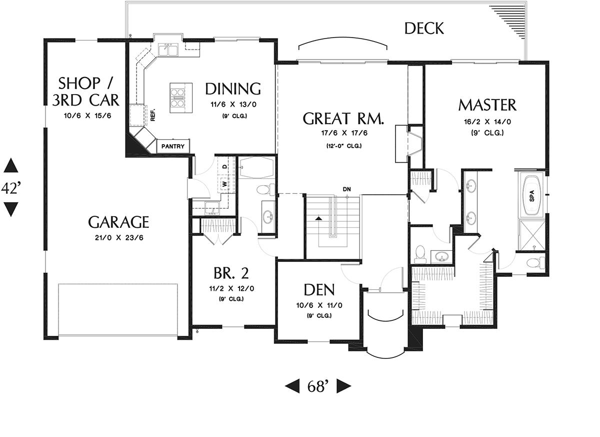 Traditional Level One of Plan 81346