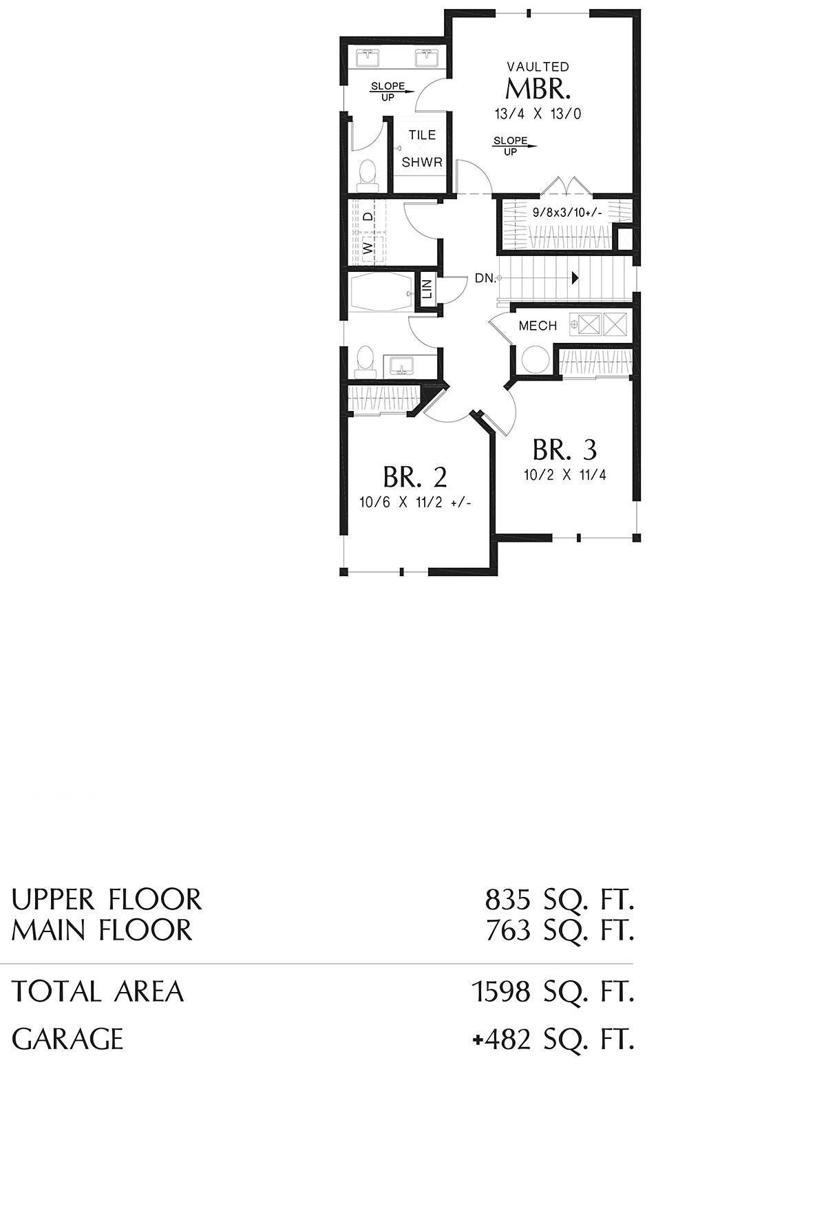 Contemporary Level Two of Plan 81356