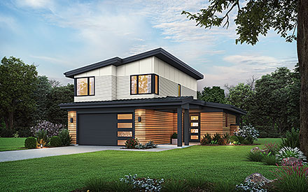 House Plan 81356 Elevation