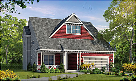 House Plan 81436 Elevation