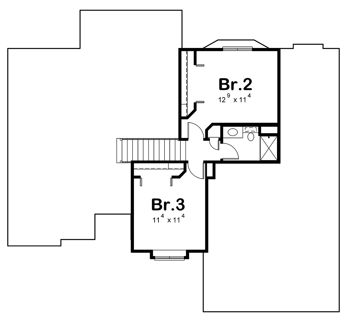 Traditional Level Two of Plan 81439