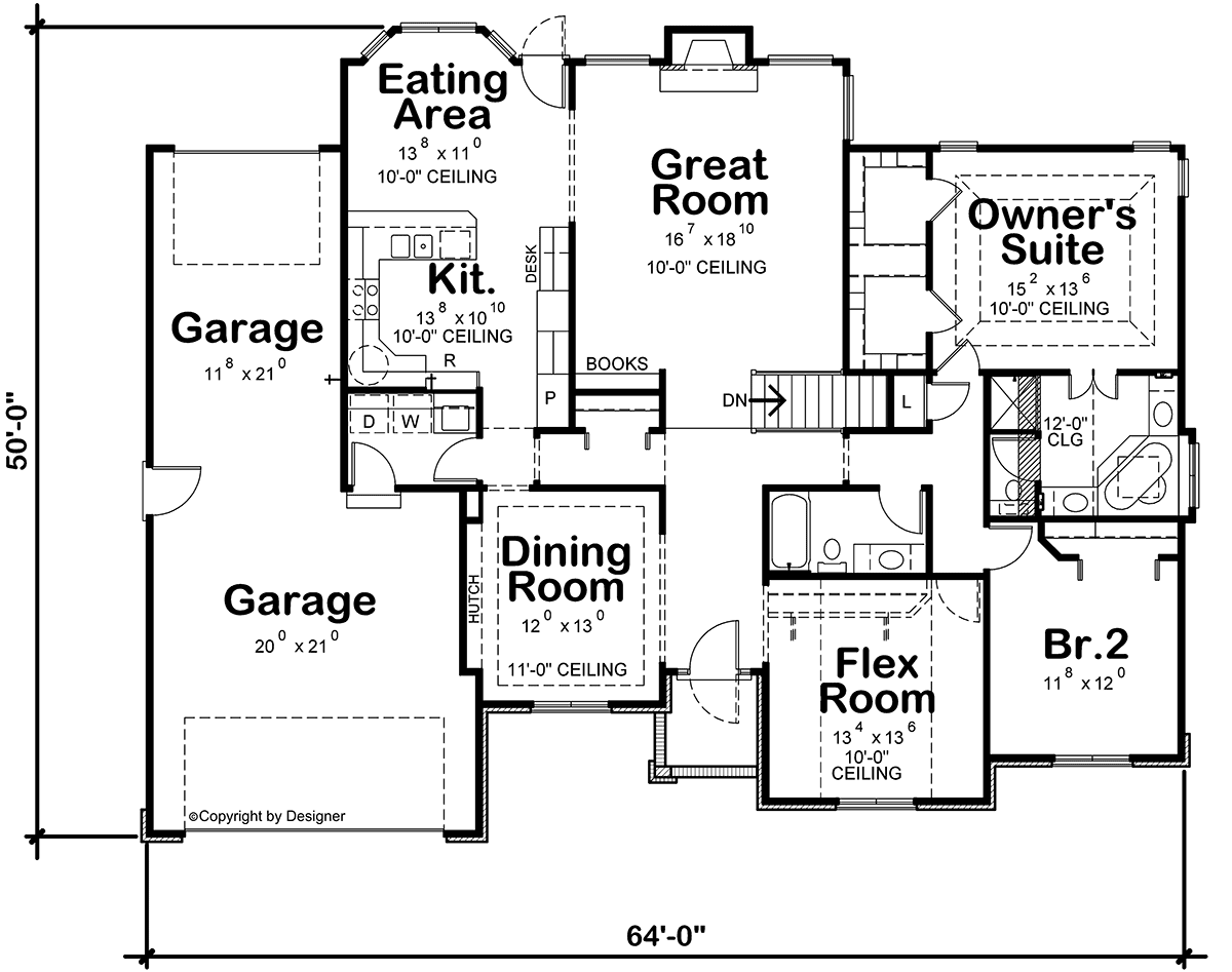 Traditional Level One of Plan 81440